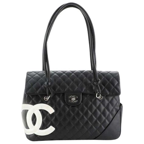 chanel cambon flap tote|chanel cambon tote review.